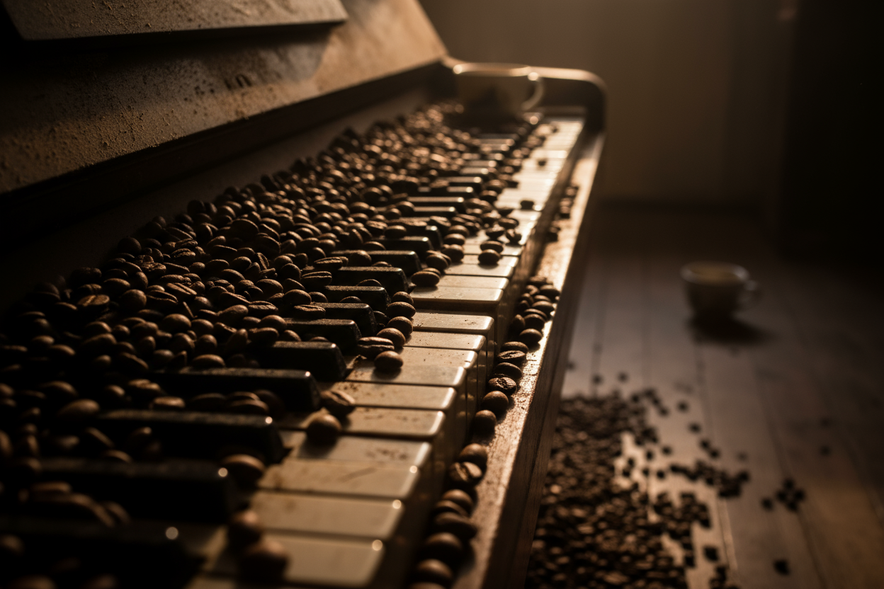 angle from different direction. more coffee